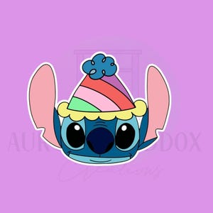 Stitchy Birthday Hat Cookie Cutter