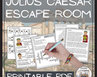 Julius Caesar Escape Room Activity