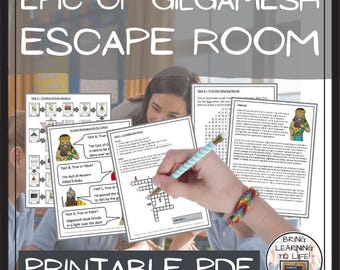 Epic of Gilgamesh Escape Room Activity