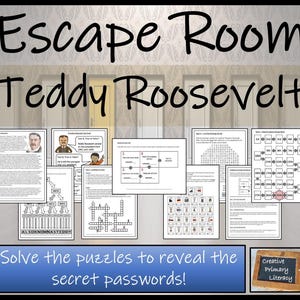 Theodore Roosevelt Escape Room Aktivität