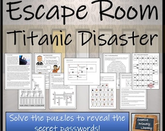 The Titanic Disaster Escape Room Activity