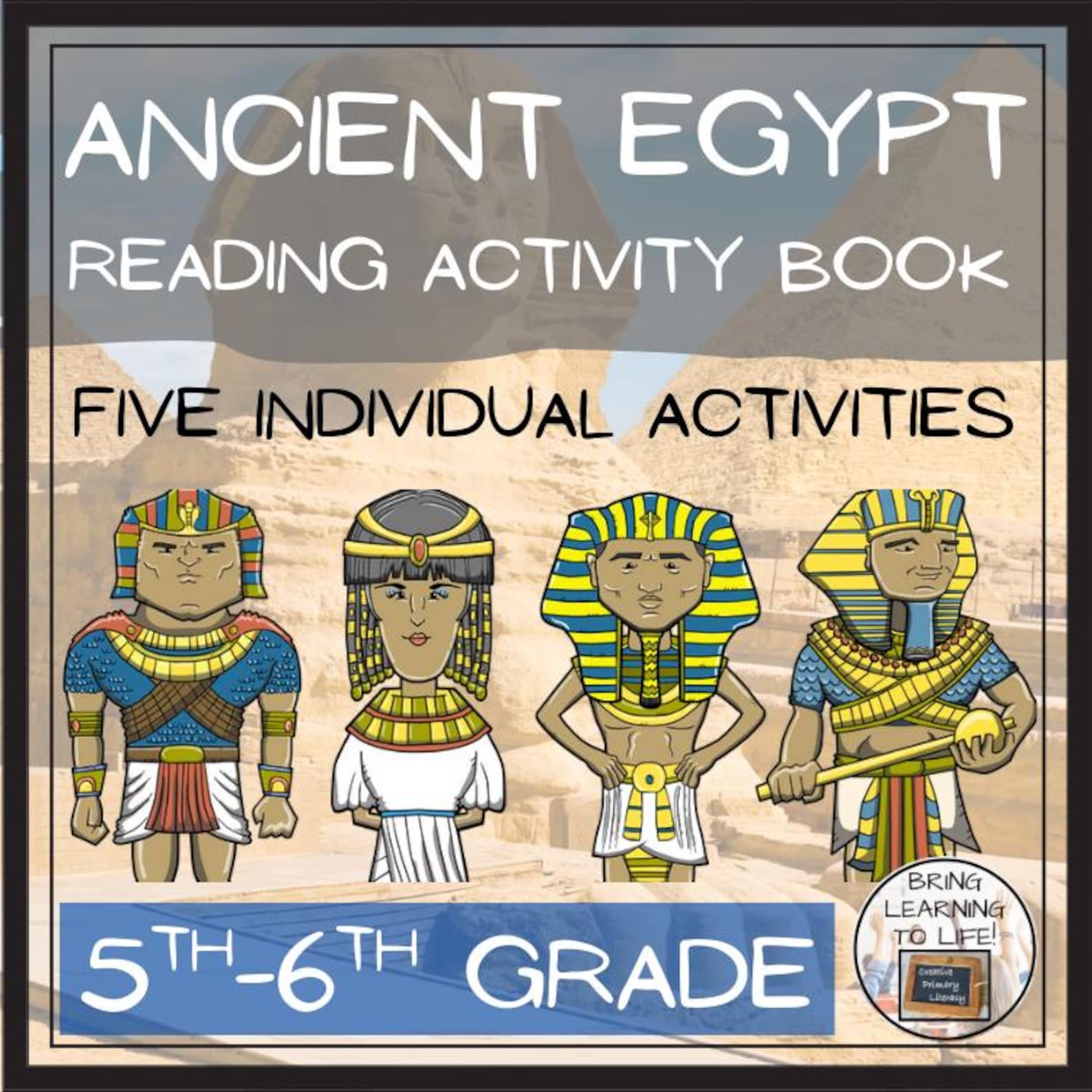 Ancient Egypt Close Reading Book | 5th Grade & 6th Grade - Etsy