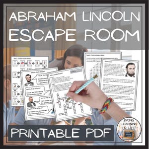 Abraham Lincoln Escape Room Activity