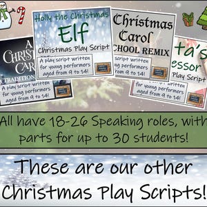 Christmas Play Script - the Grouch - Etsy