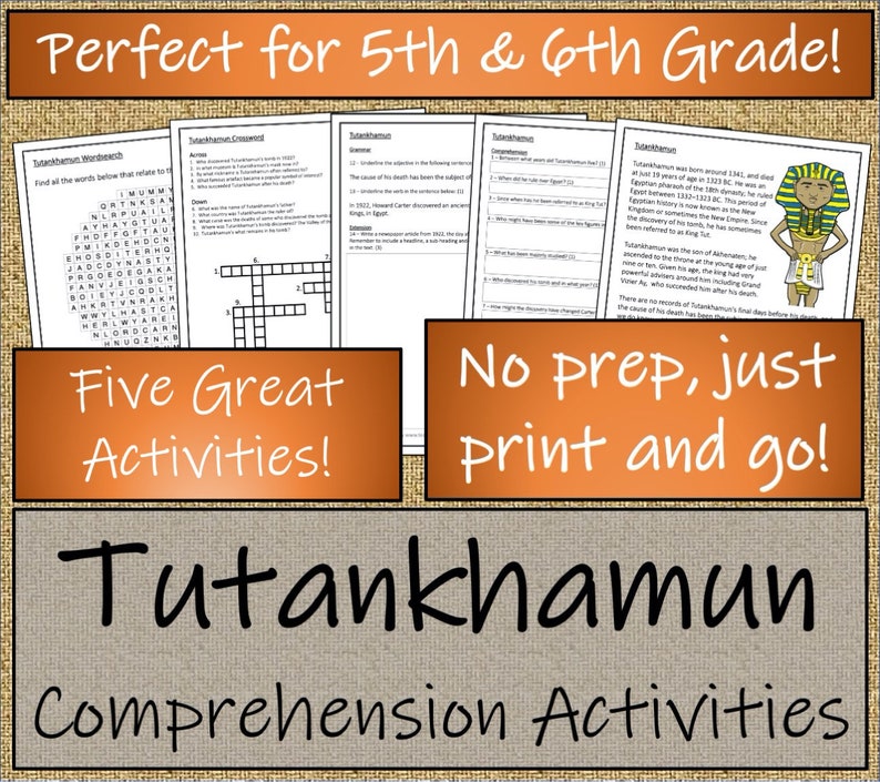 Ancient Egypt Close Reading Book | 5th Grade & 6th Grade - Etsy