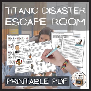 The Titanic Disaster Escape Room Activity