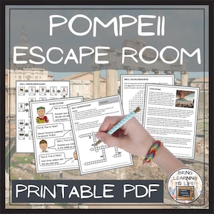 Pompeii Escape Room Activity