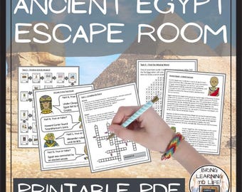 Ancient Egypt Escape Room Activity
