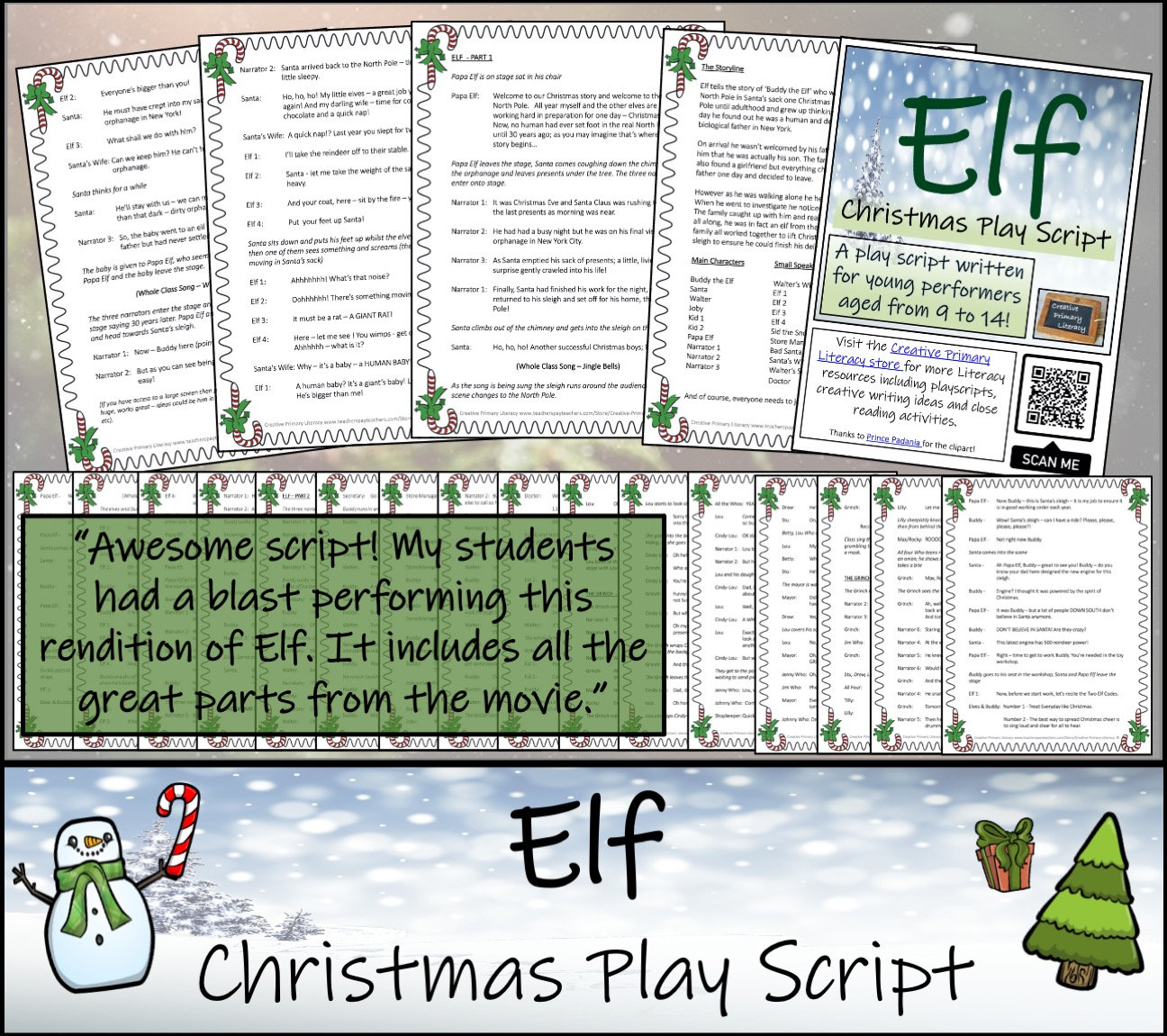 A Bundle of Five Christmas Play Scripts - Etsy