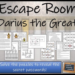 Darius the Great Escape Room Activity