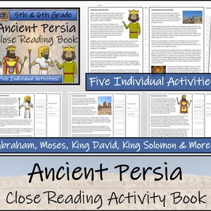 Ancient History 2 Close Reading Comprehension Book Bundle | 5th Grade ...