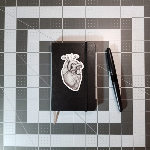 Hand drawn heart Sticker