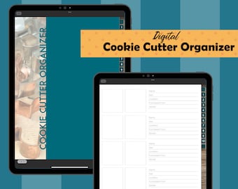 Digital Cookie Cutter Organizer