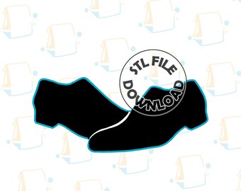 Dress Shoes / Formal / Wedding / Tux - Digital STL File Download for Cookie Cutter / Fondant Cutter / Clay Cutter