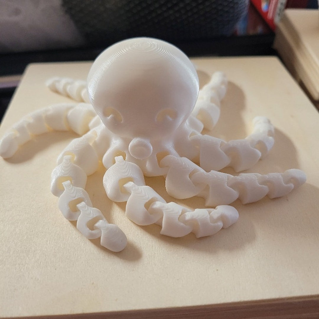 3d Printed Articulating Octopus Etsy