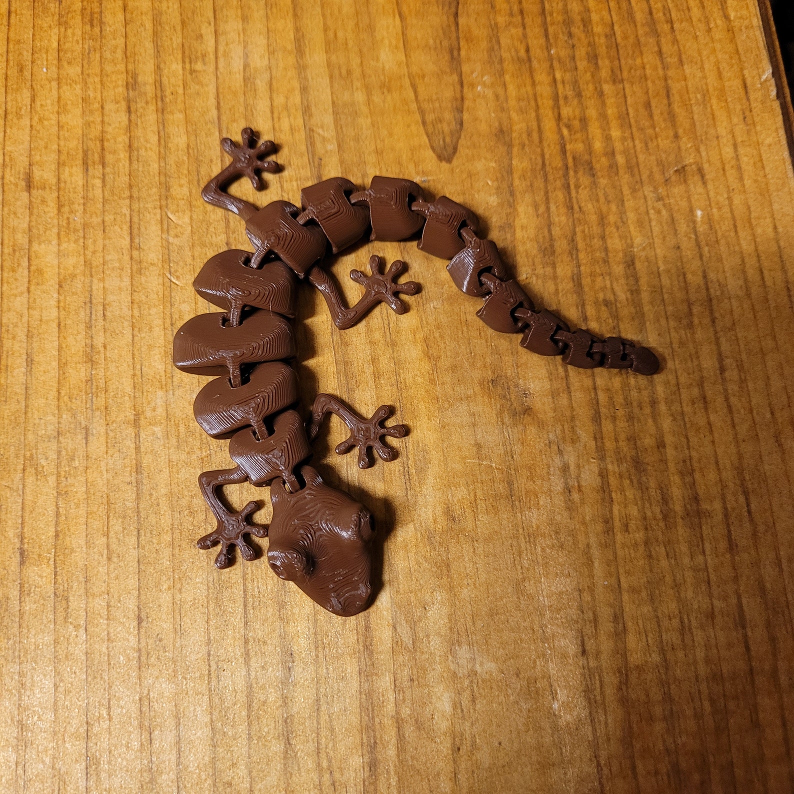 3d Printed Articulating Lizard Etsy