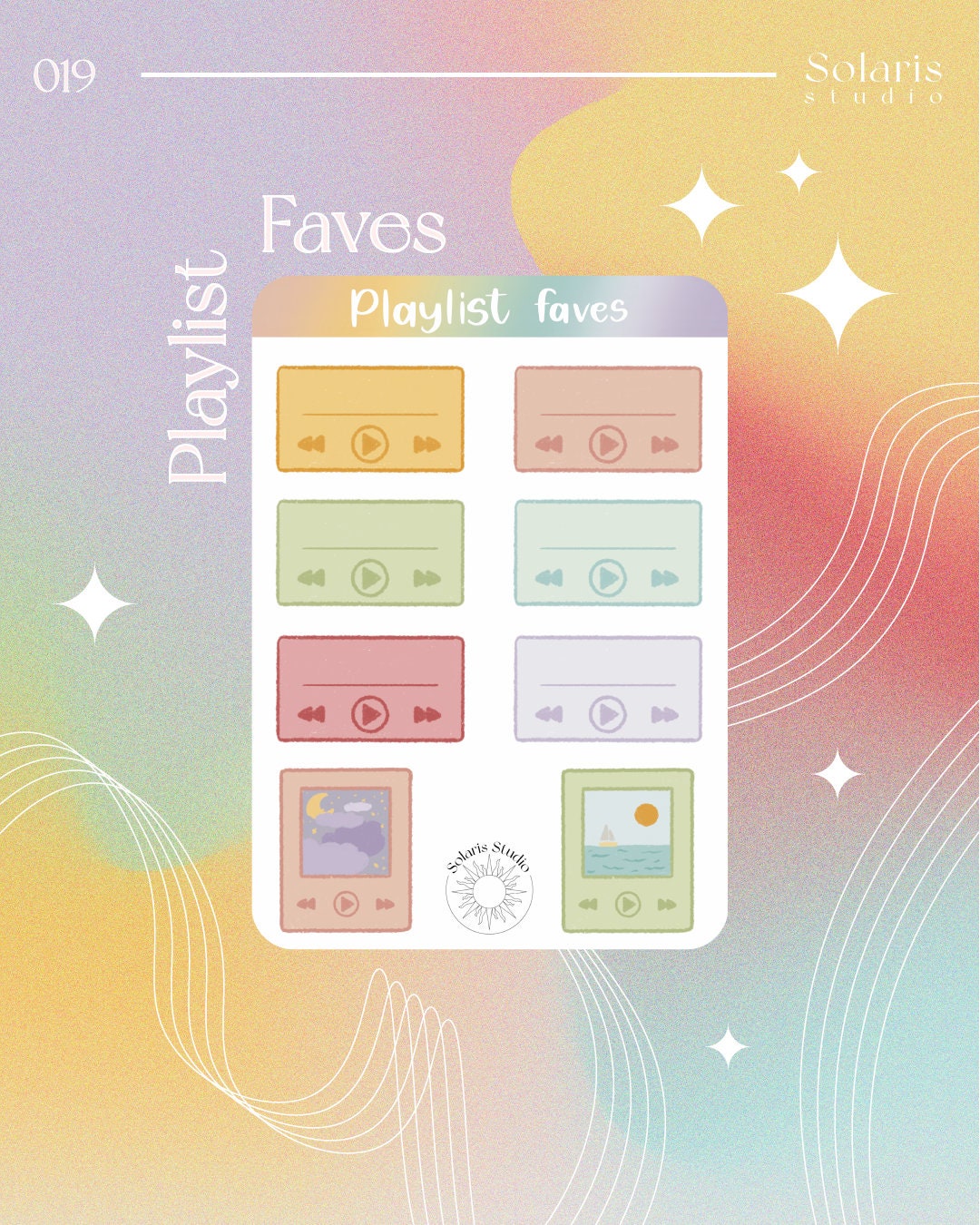 Playlist Sticker Playlist Sticker