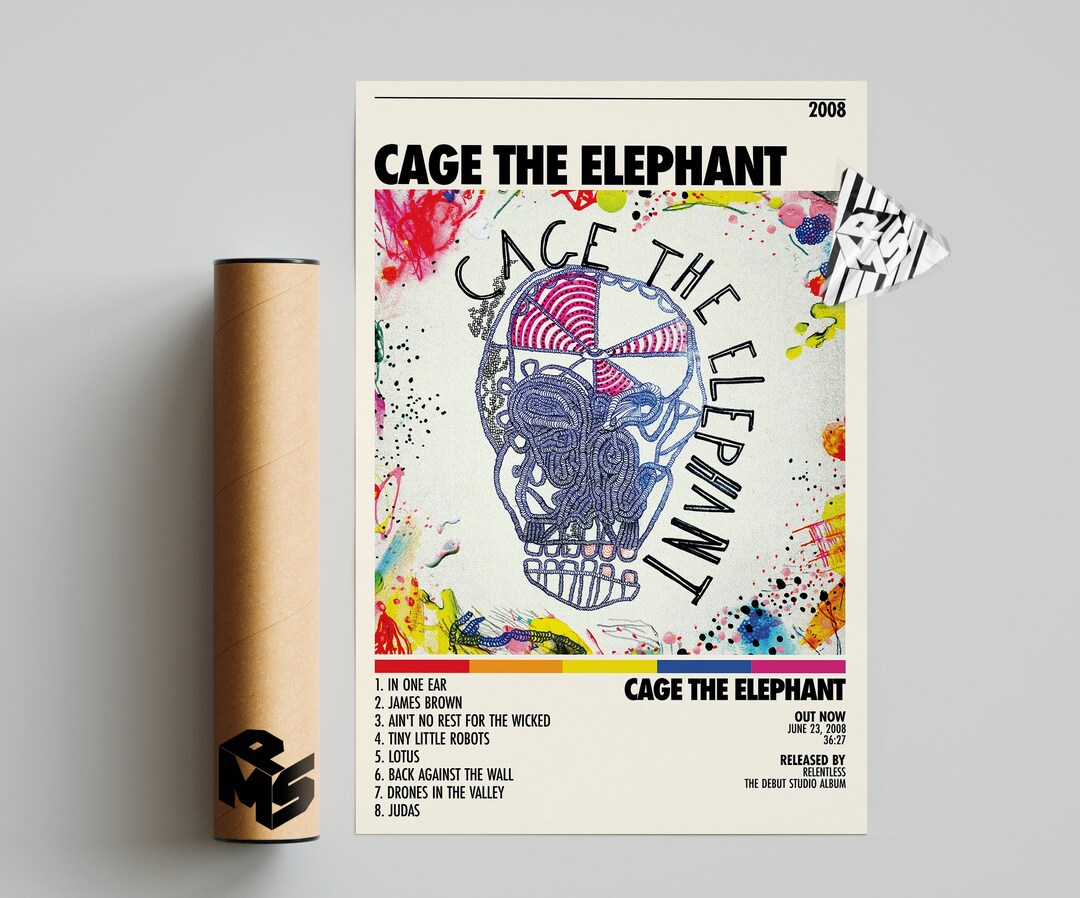 Cage the Elephant Poster Cage the Elephant Poster Etsy