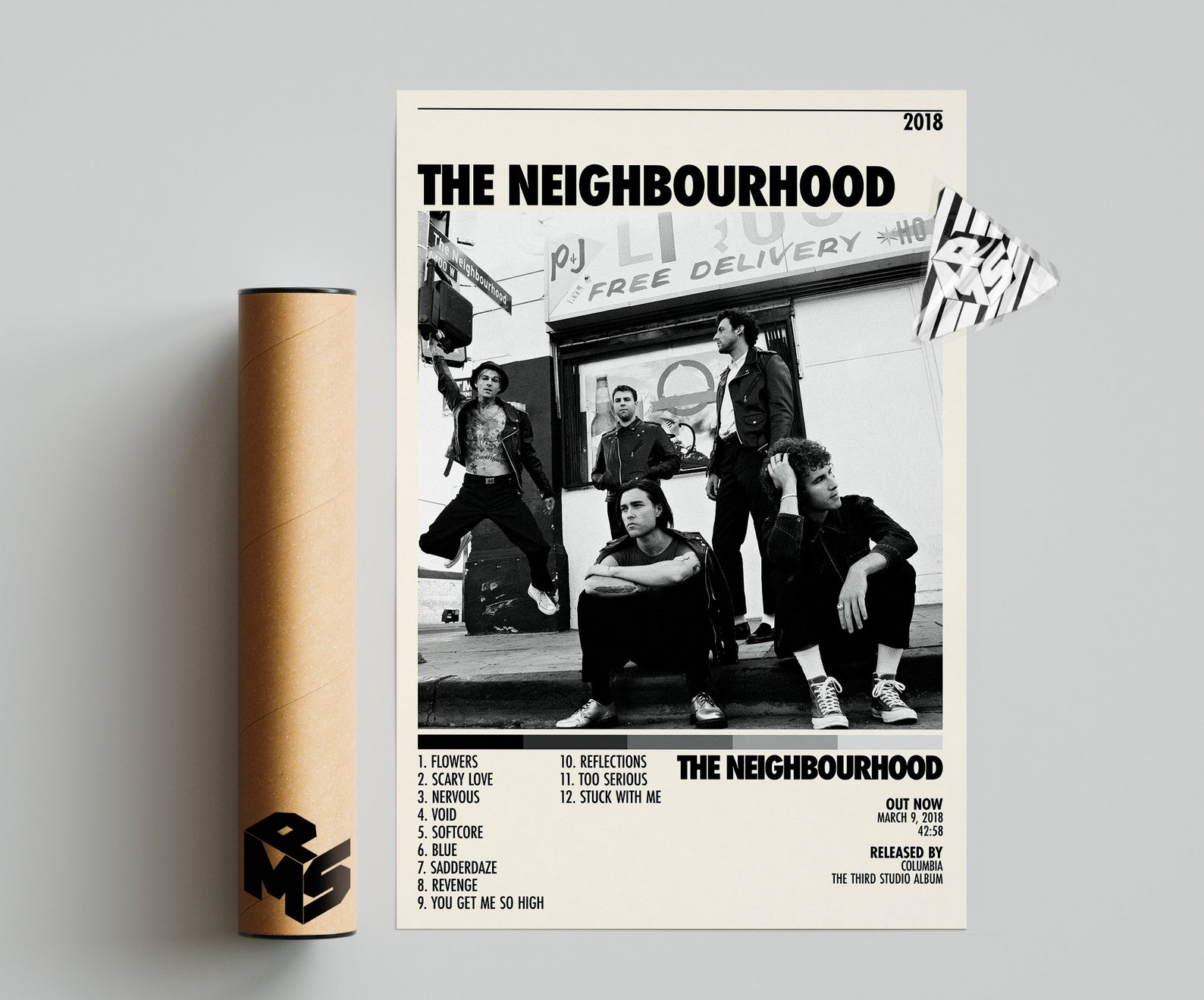 The Neighborhood Posters the Neighborhood Album Cover Poster Etsy Canada