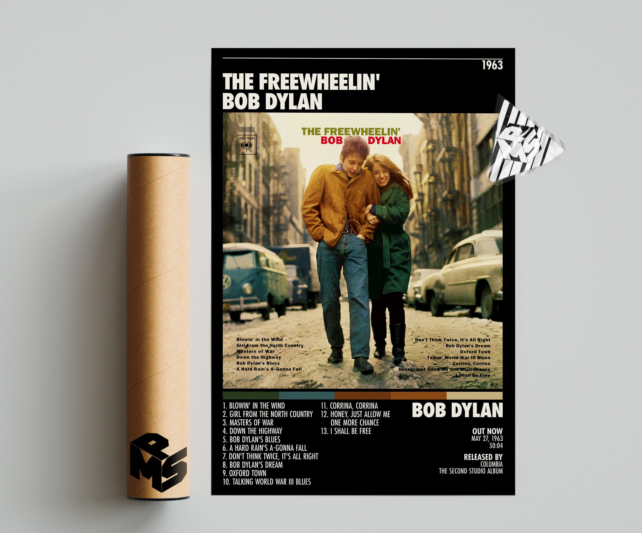 Discover Bob Dylan Posters | Bob Dylan The Freewheeling Poster