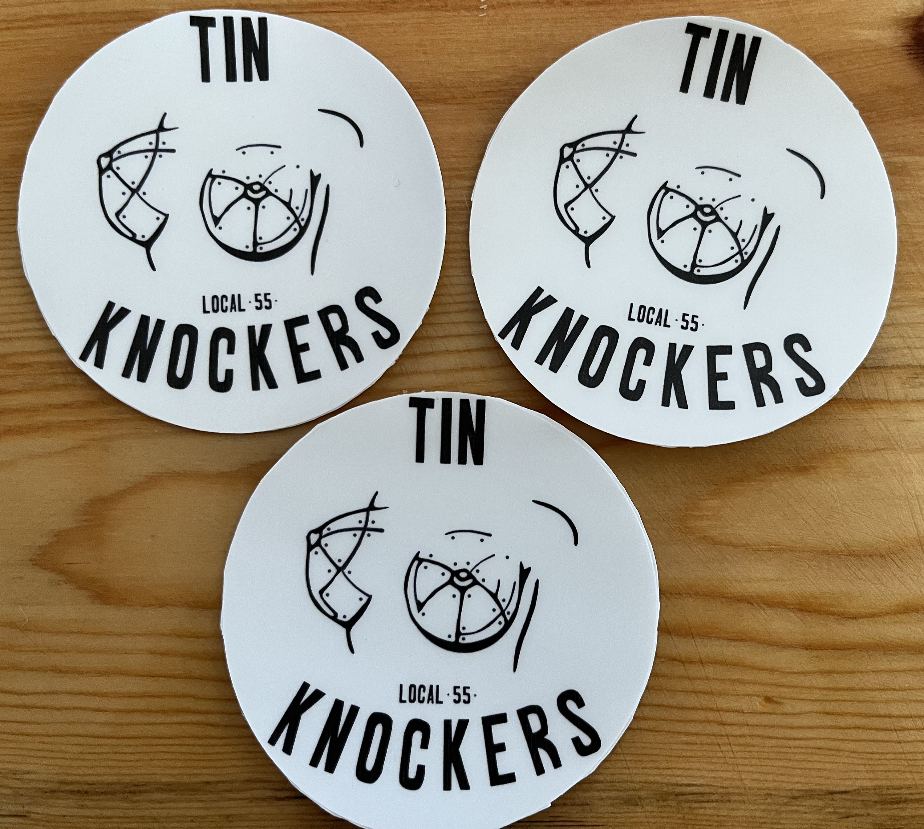 Sheet Metal tin Knocker Premium Waterproof Sticker Etsy