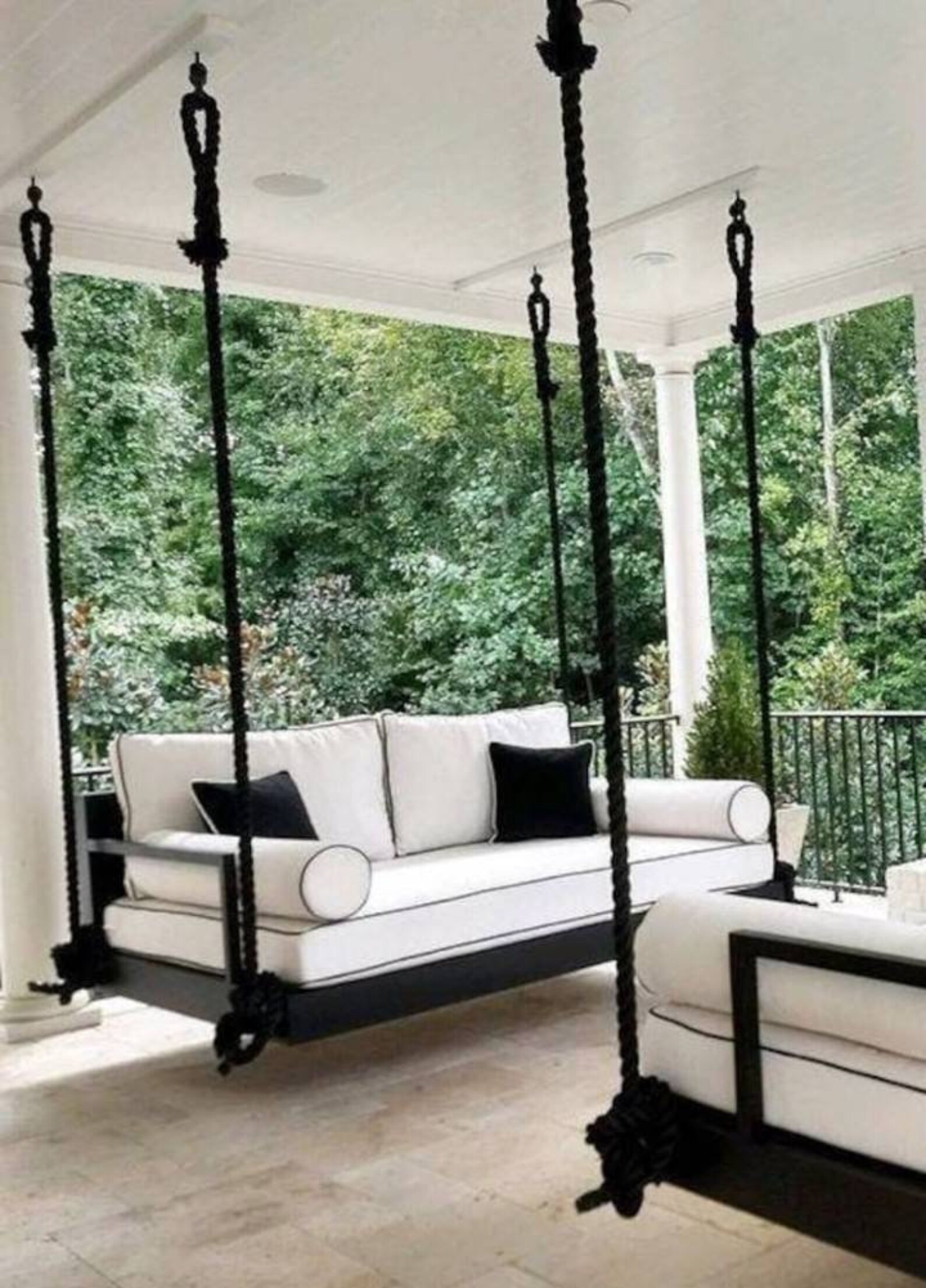 Porch Sofa Swing Garden Famly Sofa Swing Farmhouse Decor Etsy