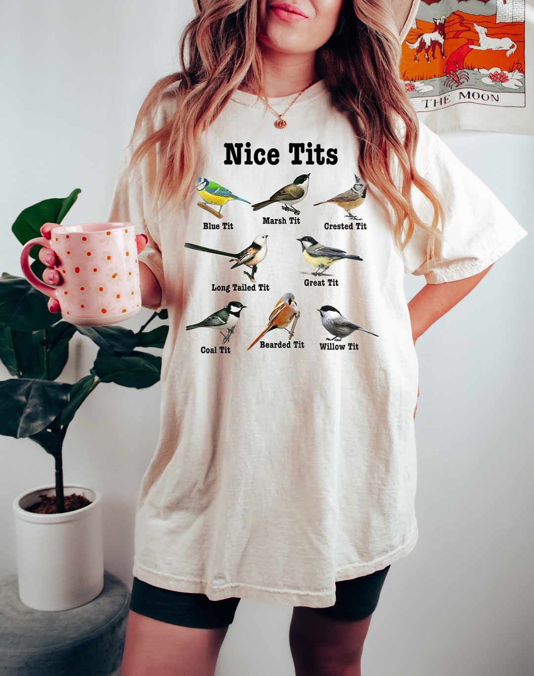 Nice Tits Shirt Birdwatching Lover Birdwatchers T Birds Lovers Shirt Birds Shirt Comfort
