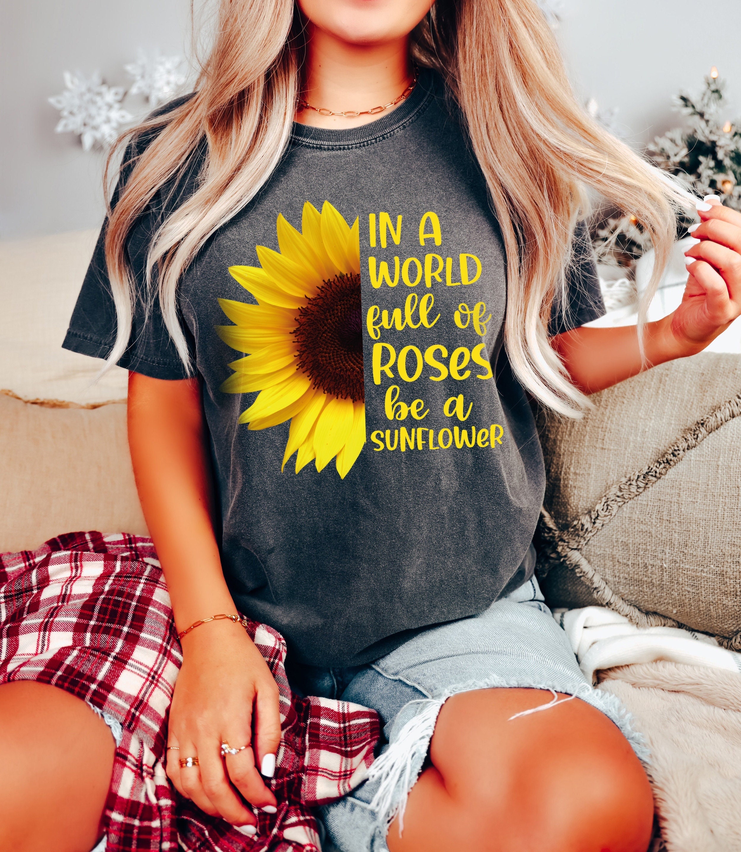 Boho Wildflowers Floral Nature Shirt Sunflower Shirt Mothers - Etsy