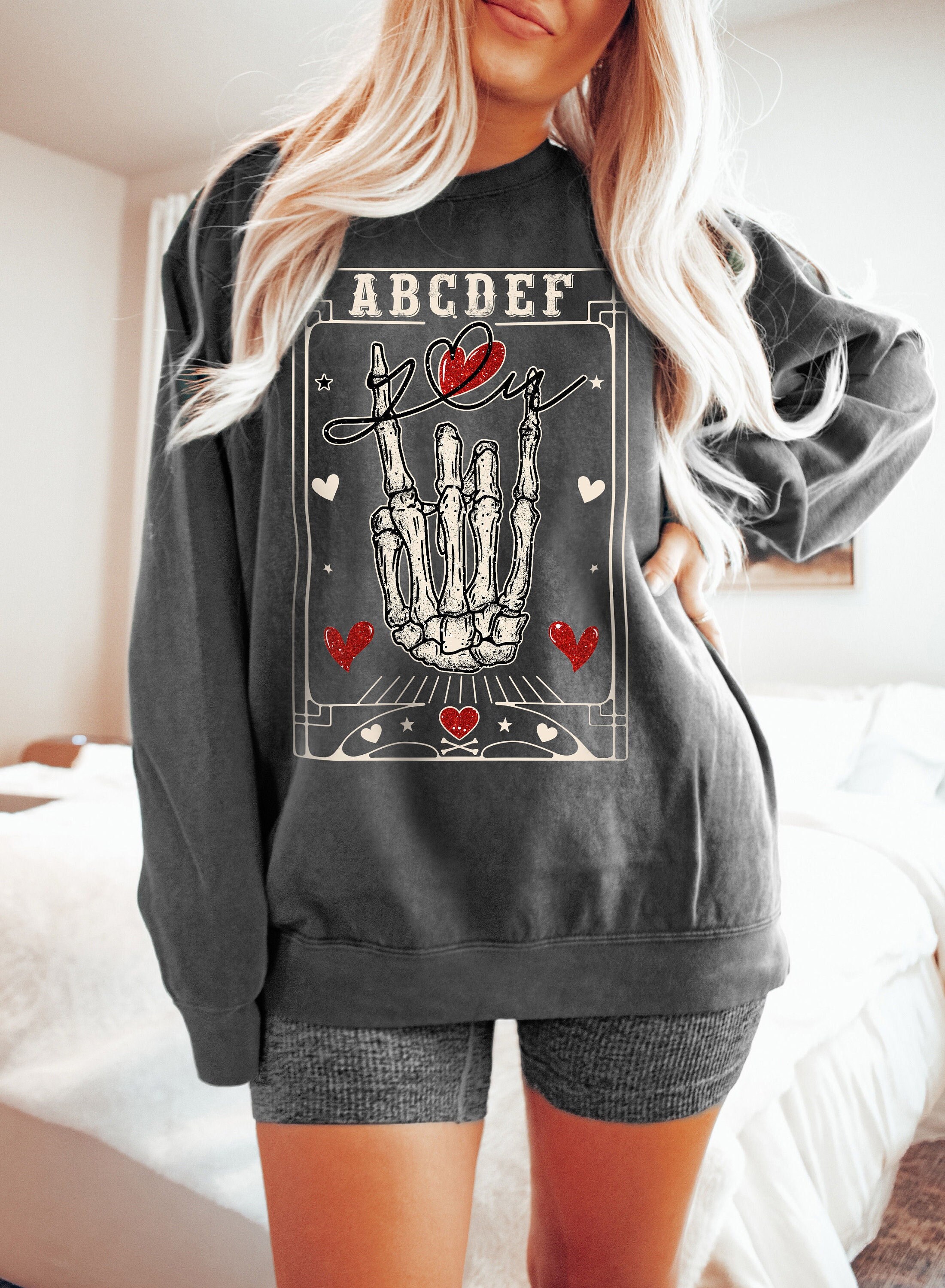 Discover Comfort Colors ABCDEF You Sweatshirt