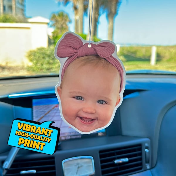 Ambientador personalizado, ambientador con imagen, accesorios bonitos para coche, ambientador con foto, ambientadores para coche, decoración para coche, regalo personalizado