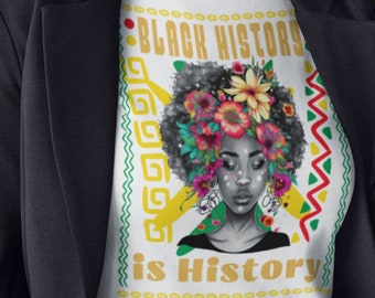 Black History is History Unisex Crewneck T-shirt