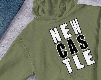 Sudadera unisex con capucha del ejército Newcastle Toon: regalo de Geordie