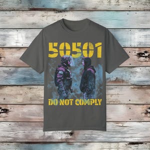 50501 Movement T-shirt: Anti Trump Resist Tee Pepper