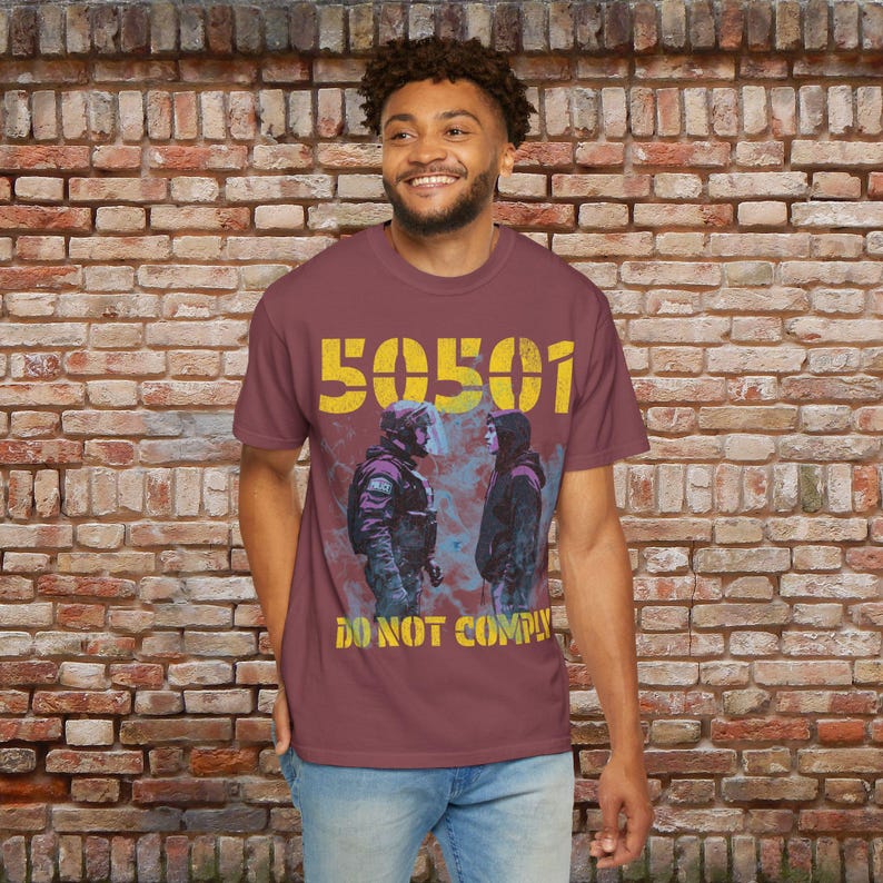 50501 Movement T-shirt: Anti Trump Resist Tee image 1