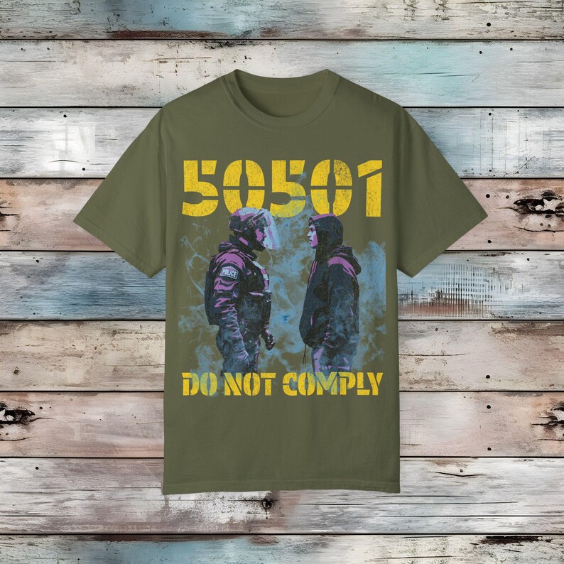 50501 Movement T-shirt: Anti Trump Resist Tee Hemp