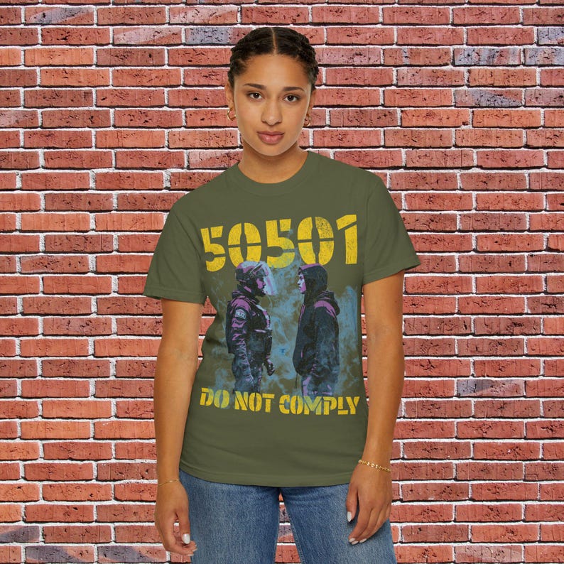 50501 Movement T-shirt: Anti Trump Resist Tee image 8