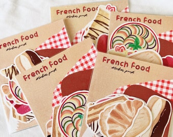 French Food Sticker Pack