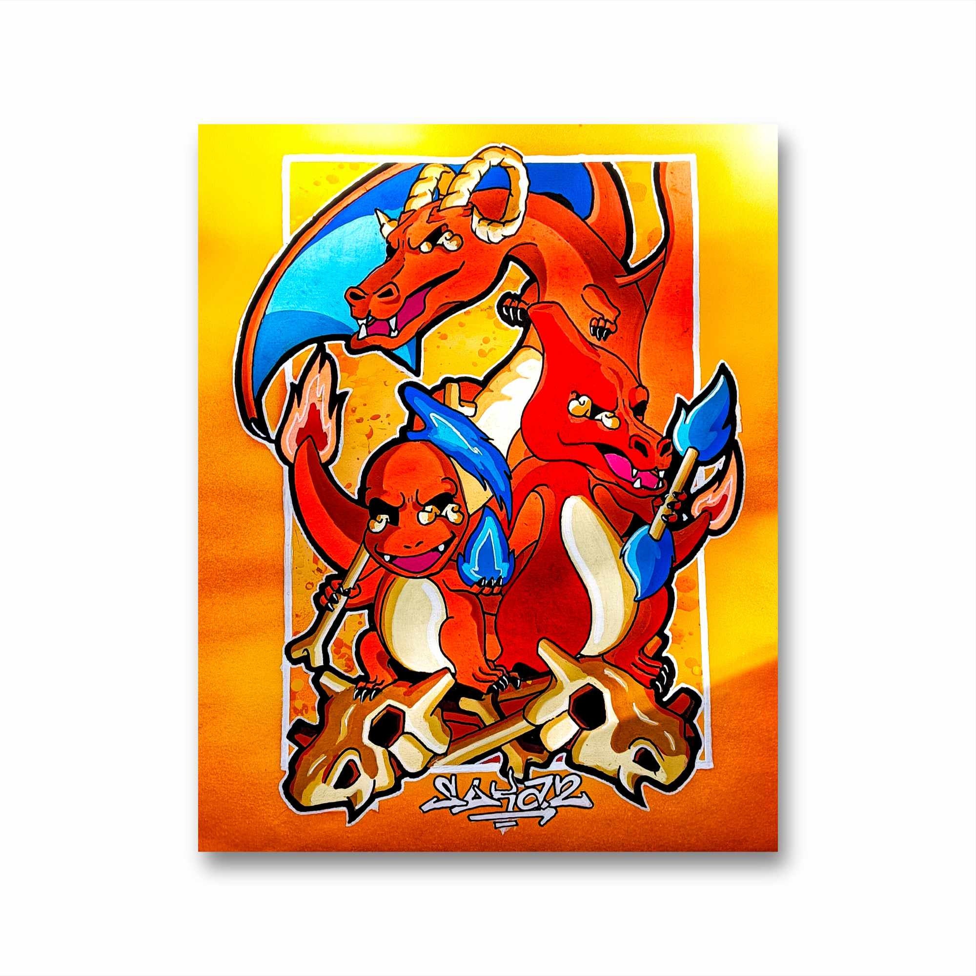 Charizard XY Kids T-Shirt by Sandika Siltawa - Fine Art America