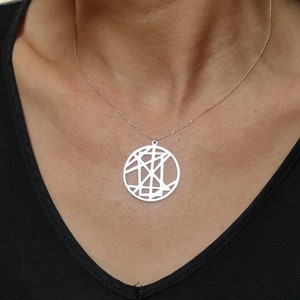 Collier personnalisé unique avec motifs relationnels, cadeau astrologique unisexe stylisé, cadeau parent enfant, cadeau pour couple