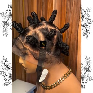 Short Full Lace Lightweight Knotless Braids Wig | Glueless Synthetic Box Braids BlackWomen Wig | Black Feed-In BraidedWig | Braids Bun Wig