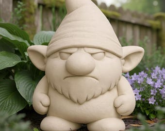 Nordic Troll Gnome STL File | Scandinavian Fantasy Figurine | Minimal 3D Printable Decor | Mythical Shelf Statue | Digital Download