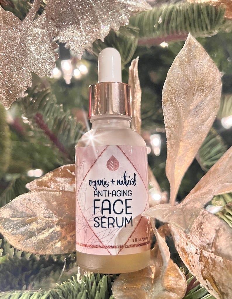 Renewing Face Serum (1 oz) Organic, Plant-Powered, Antioxidant Serum for Optimal Nourishment and Revitalized Skin. image 3