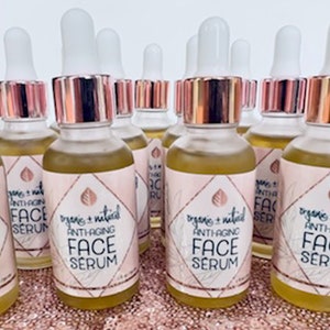 Renewing Face Serum (1 oz) Organic, Plant-Powered, Antioxidant Serum for Optimal Nourishment and Revitalized Skin. image 10