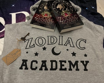 Zodiac Academy College Hoodie with star sign *Officially licenced merchandise*