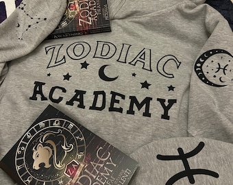Sudadera con capucha de Zodiac Academy con signo de estrella *Mercancía con licencia oficial*