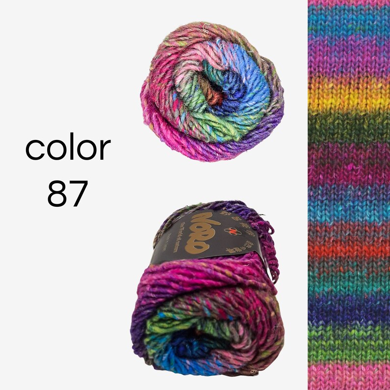Noro Silk Garden Yarn Silk Mohair Wool Yarn Worsted Weight Etsy