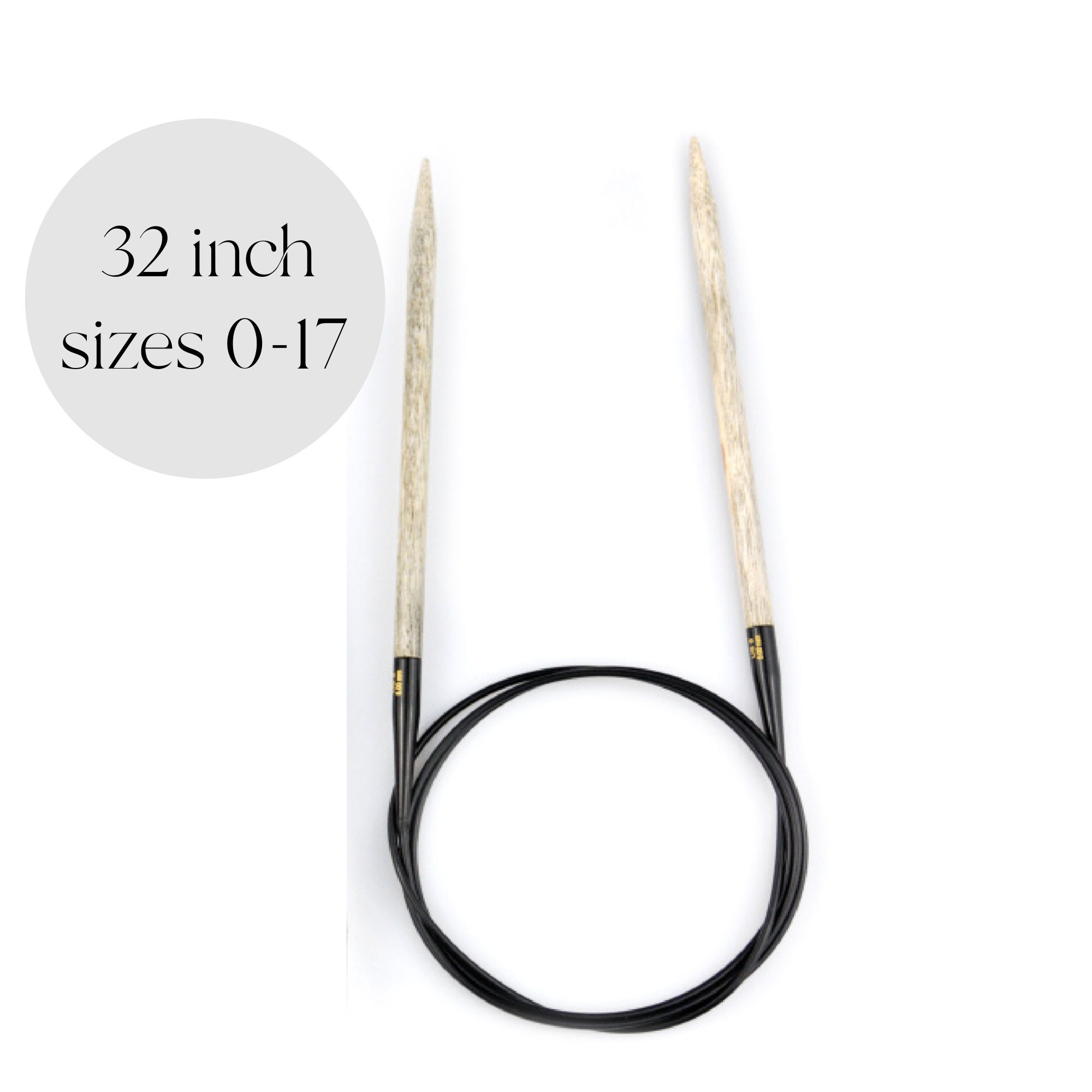 36 Circular Knitting Needle (Nylon Cables) size 6 (4 mm) 
