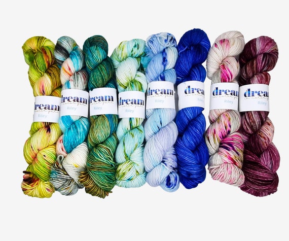 Riley Yarn, Dream in Color Worsted Weight Yarn, Medium Weight Yarn