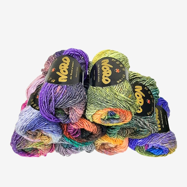 Noro Silk Garden Yarn Silk Mohair Wool Yarn Worsted Weight Etsy