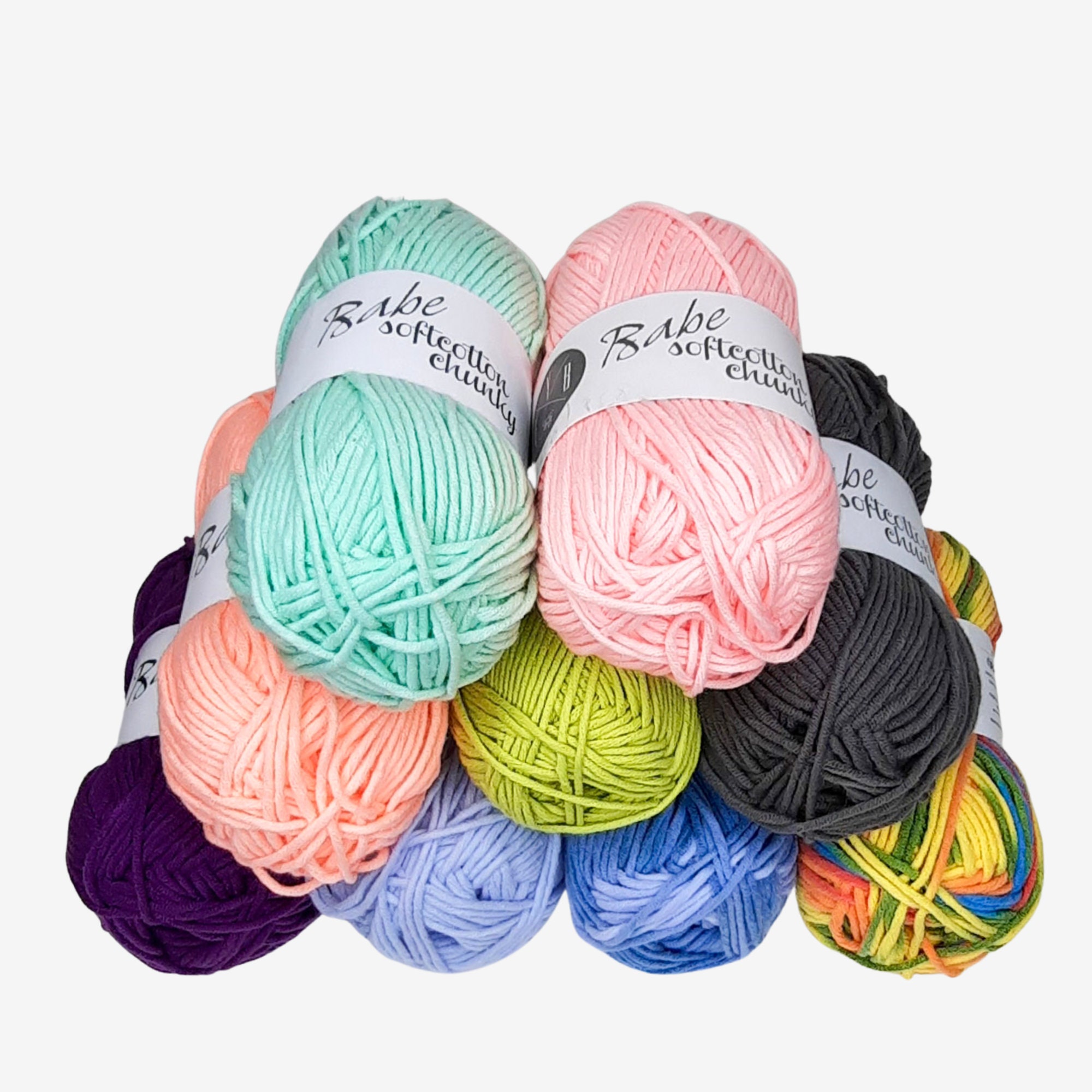 Cotton Yarn For Knitting, Crochet & Weaving - 100%, blend & more - Apricot  Yarn & Supply